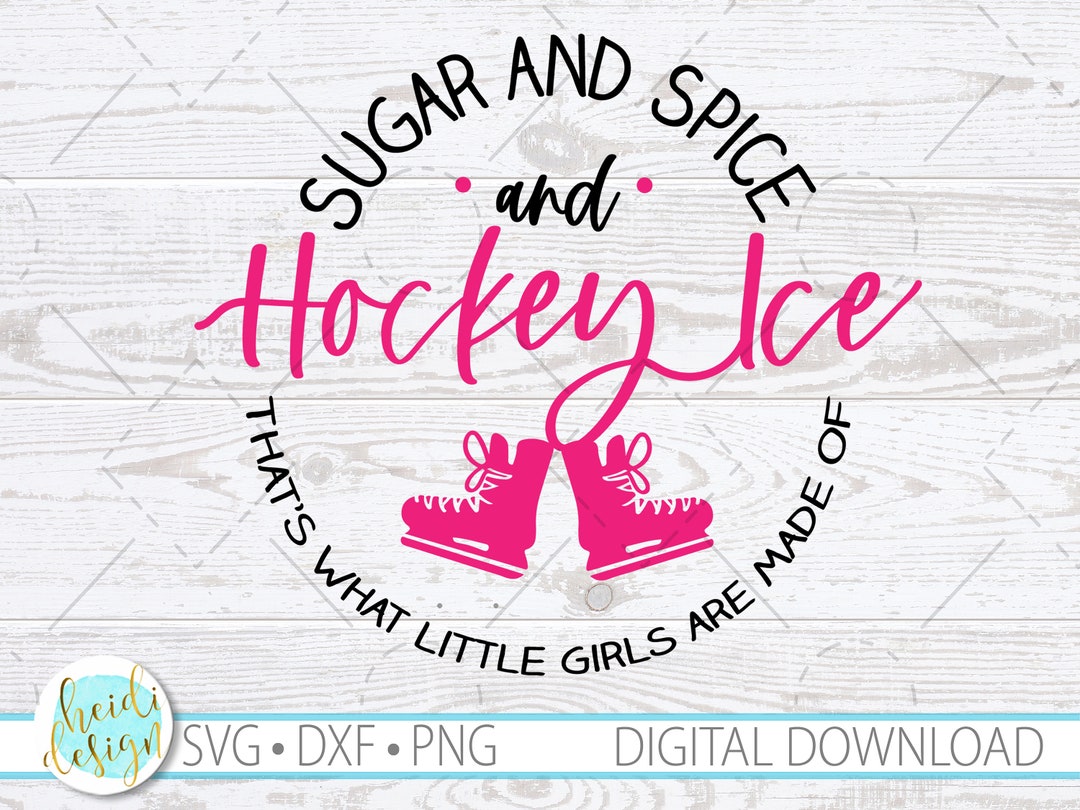 Girls Hockey SVG, Hockey Girl Quote, Baby Girl Hockey Shirt, Instant