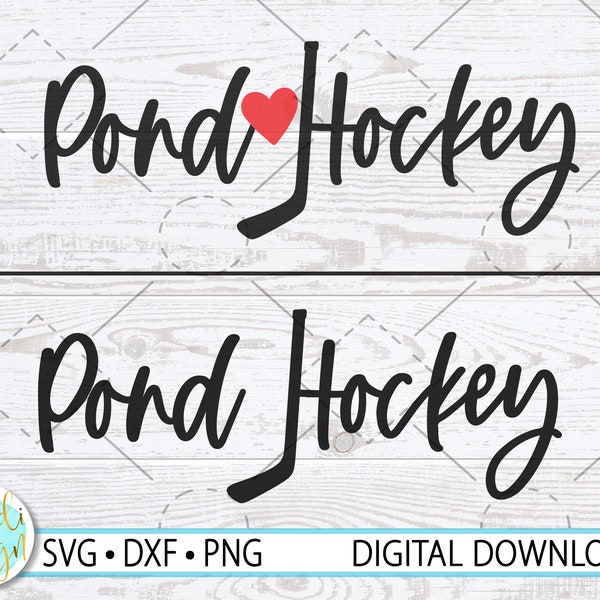 Pond Hockey SVG, Brand New Hockey Mom SVG Bundle, Instant Download, Layered Hockey Cut File for T-Shirts and mugs, Cricut Cut File, Dxf, Png