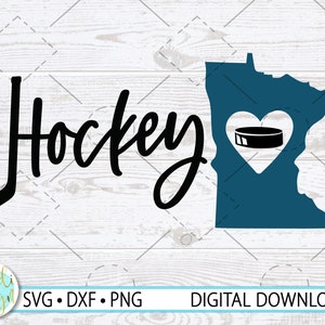 Minnesota Hockey SVG, Minnesota Hockey, Minnesota Hockey-Datei für Cricut, MN Hockey SVG, Minnesota Hockey Mom svg
