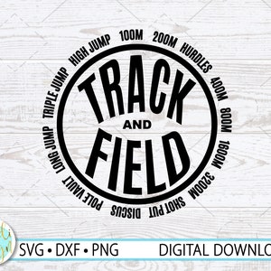 Atletiek-SVG, atletiek-SVG voor Cricut, digitale download, atletiek-T-shirt, moderne track-SVG, atletiek opstrijkbaar