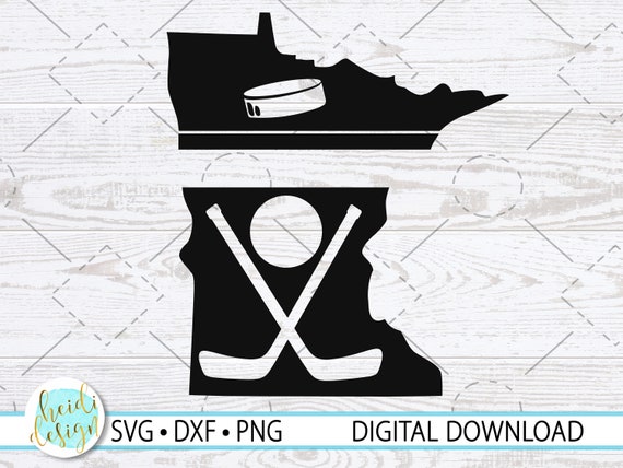 Hockey Door Sign SVG, Minnesota Hockey, Layered SVG, Team Color Options in PNG Format, Hockey Tournament Sign, Digital Download