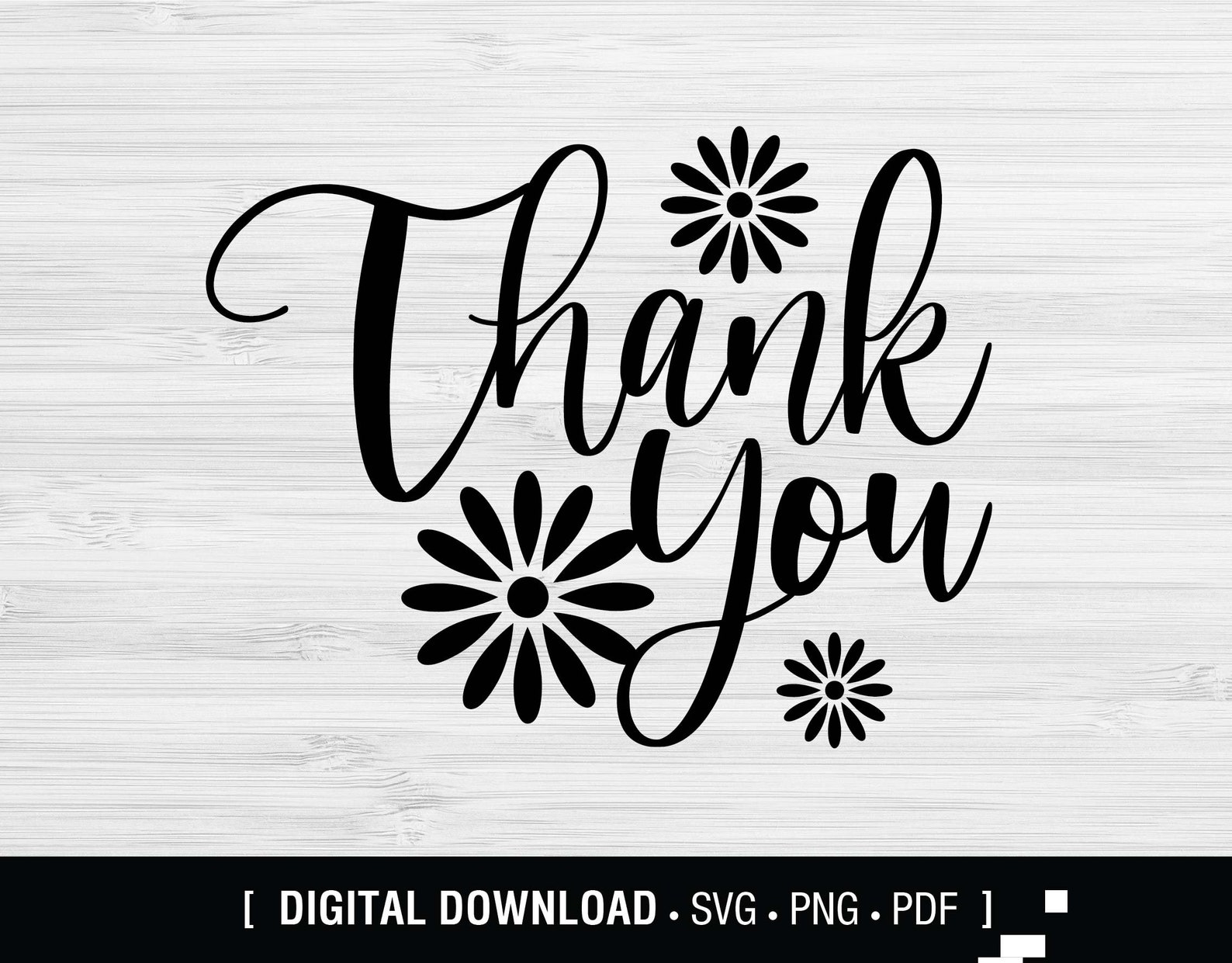 Thank You Svg Thank You Printable Thankful Digital Download Etsy