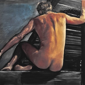 Pinturas pintadas à mão em vários estilos, óleo, acrílico, aquarela, carvão, lápis de cor, etc.