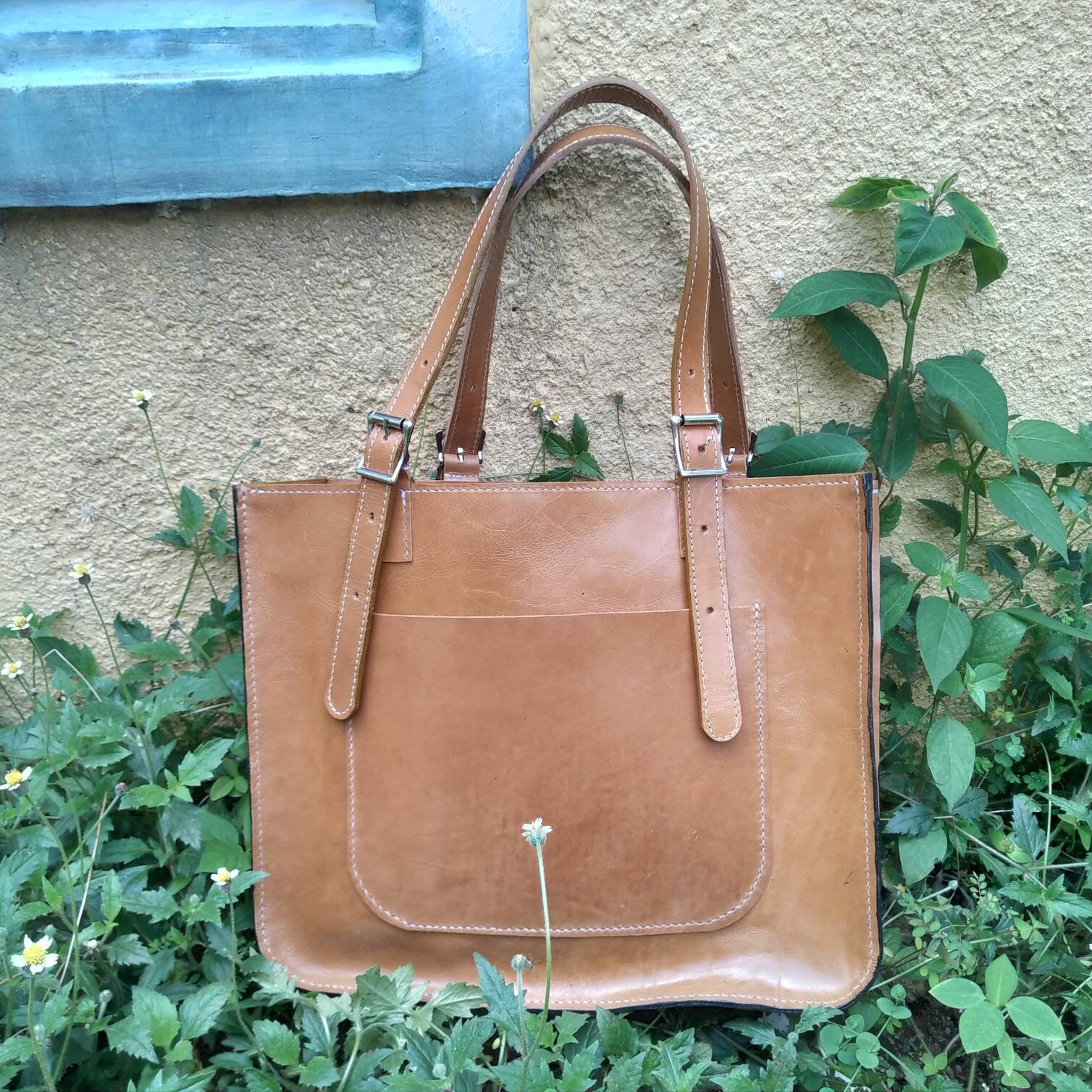 Tan tote purse Clearance
