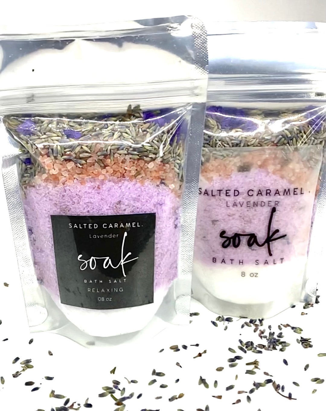 Lavender Bath Salt Floral Bath Salt Botanical Bath Salt Spiritual Bath