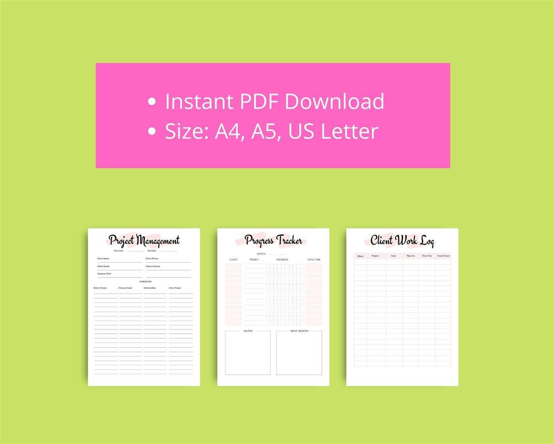 Virtual Assistant Business Planner Virtual Business Planner Etsy