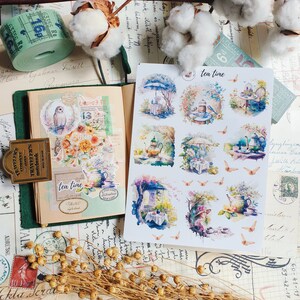 Adesivos para chá da tarde / adesivos para café / adesivos para chá da tarde