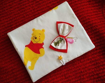 Winnie the Pooh printed cotton diaper and wipes