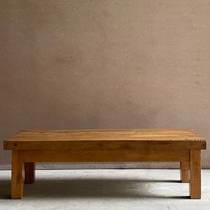 Antique Mable Butcher Block Coffee Table image 2