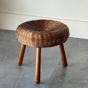 ビンテージ Tony Paul ラタンスツール トニーポール vintage Tony Paul Wicker Stool | trove｜ビンテージ家具・雑貨