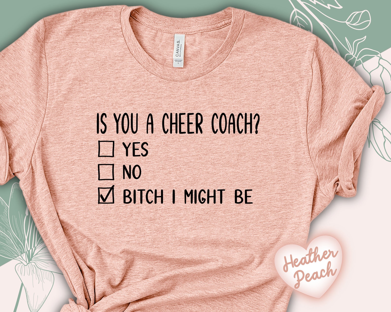 Is You A Cheer Coach Shirt Funny Cheer Coach Tshirt Cheer Etsy