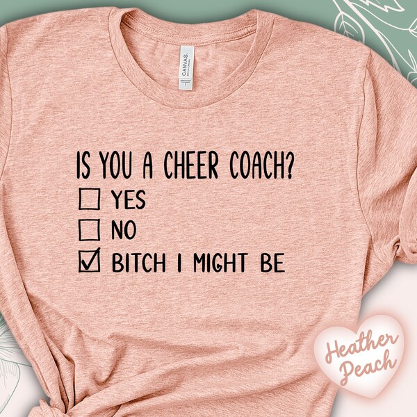 Cheer Coach Gift Etsy