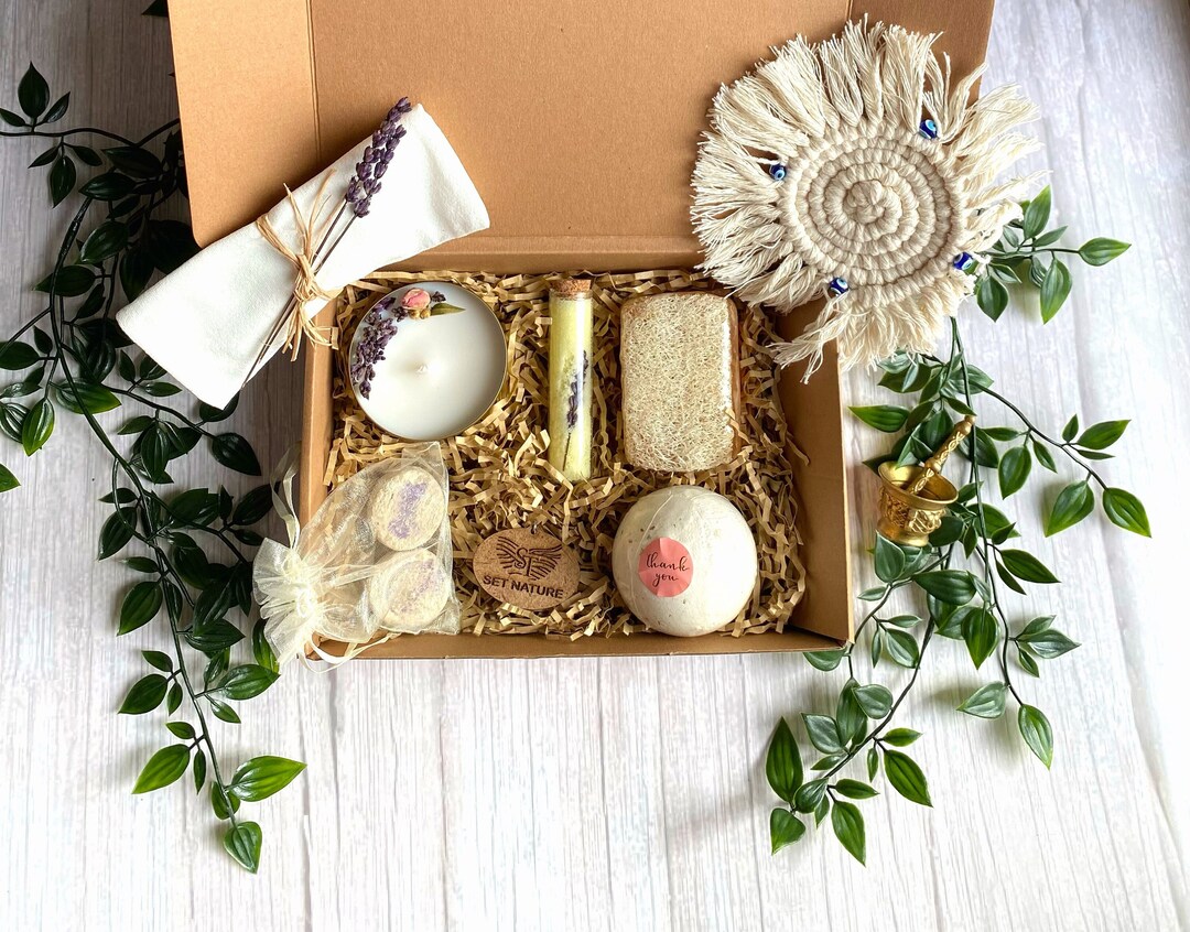 Wellbeing Spa Gift Set ,natural Spa Gift Box, Luxury Spa Gift Set