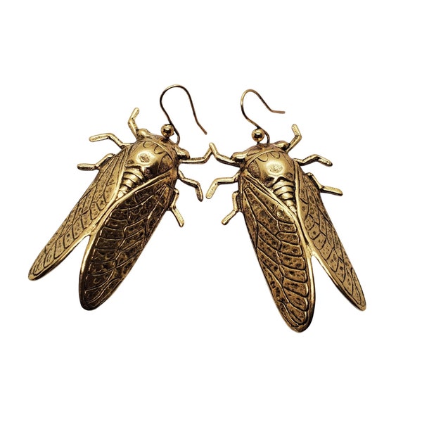 Cicada Post Earrings - Sterling Silver main image 0