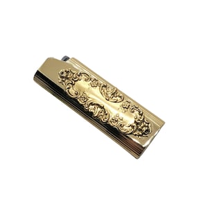 Handmade Gold Victorian Cigarette Lighter Cover