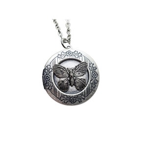 Handmade Butterfly Locket Necklace