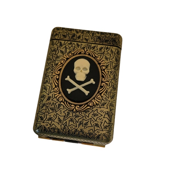 Skull Cigarette Case - Etsy