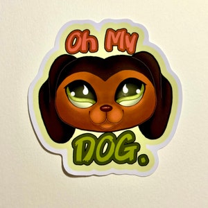 LPS Popular, Oh My Dog, Littlest Pet Shop Merch, Cute Stickers, LPS Sticker, LPS Popular Savvy, 2000s Nostalgia, Funny Gift, Dog Lovers
