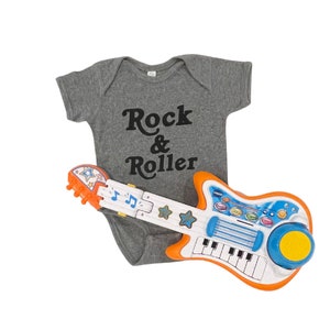 Rock and Roller Baby Onesie | Rock Music Baby Bodysuit | Rock n Roll Baby | New Baby Gift | Baby Shower Gift