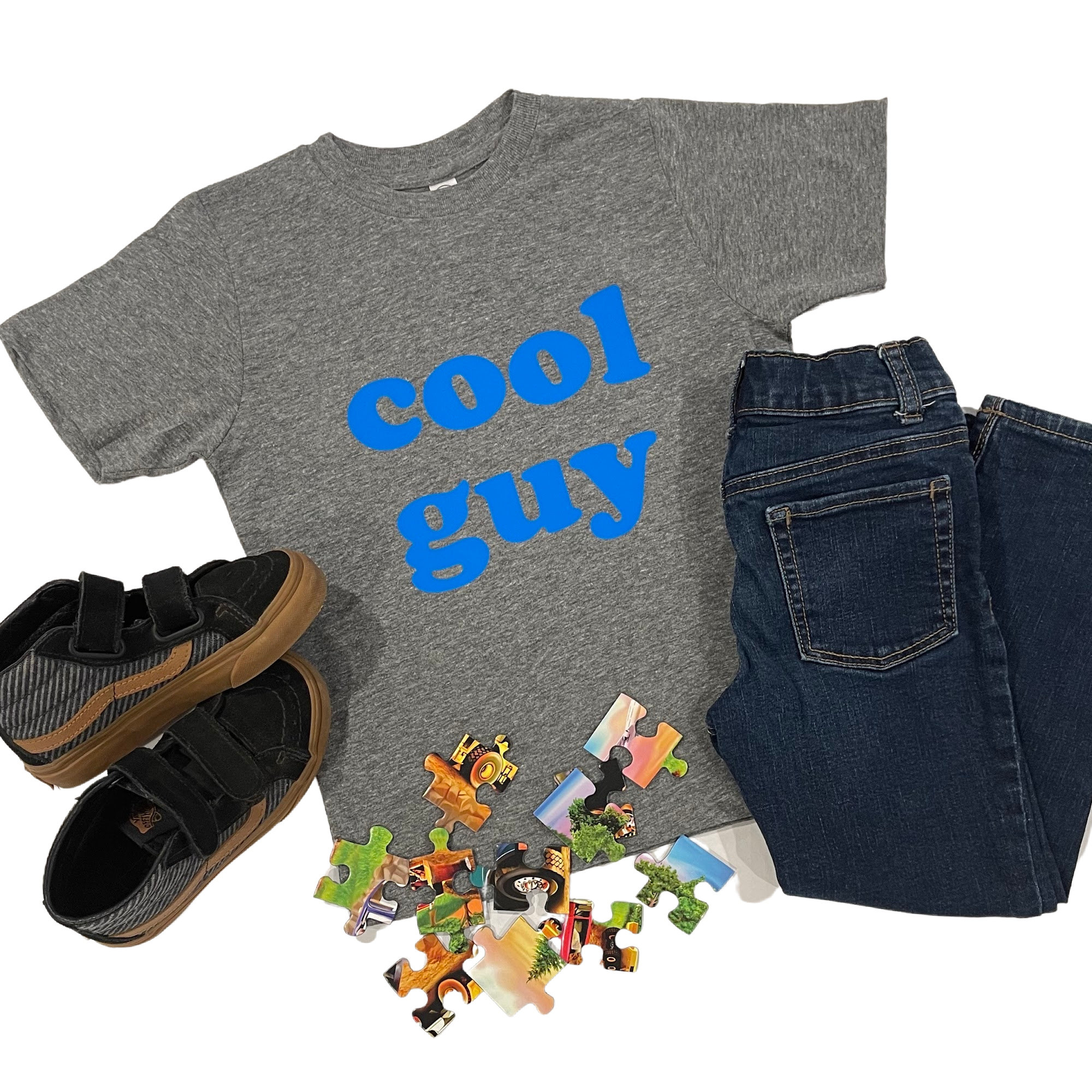 Cool Guy Toddler/Boys Graphic Tshirt Funny Kids Tops and Etsy