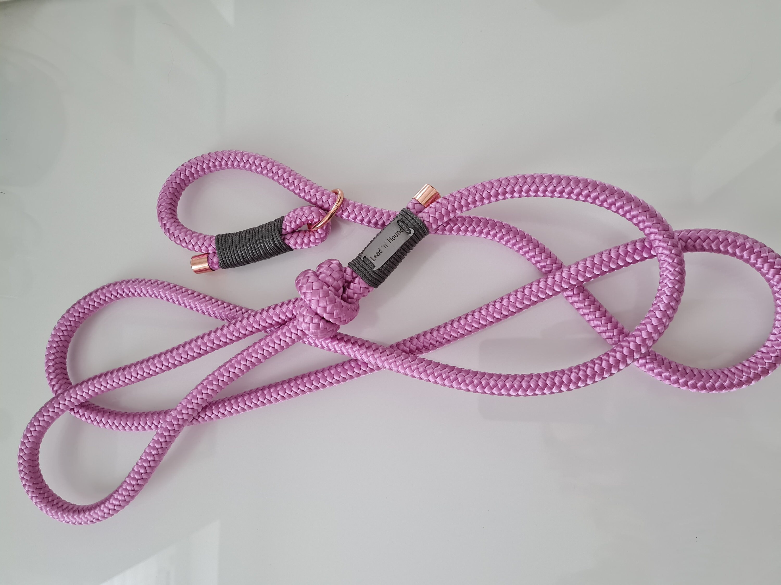 Rope Slip Lead 5ft 150cm Etsy