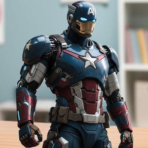 Iron Man MK 85 Armored Hero STL File - High-Detail Resin 3D Print - Instant Download