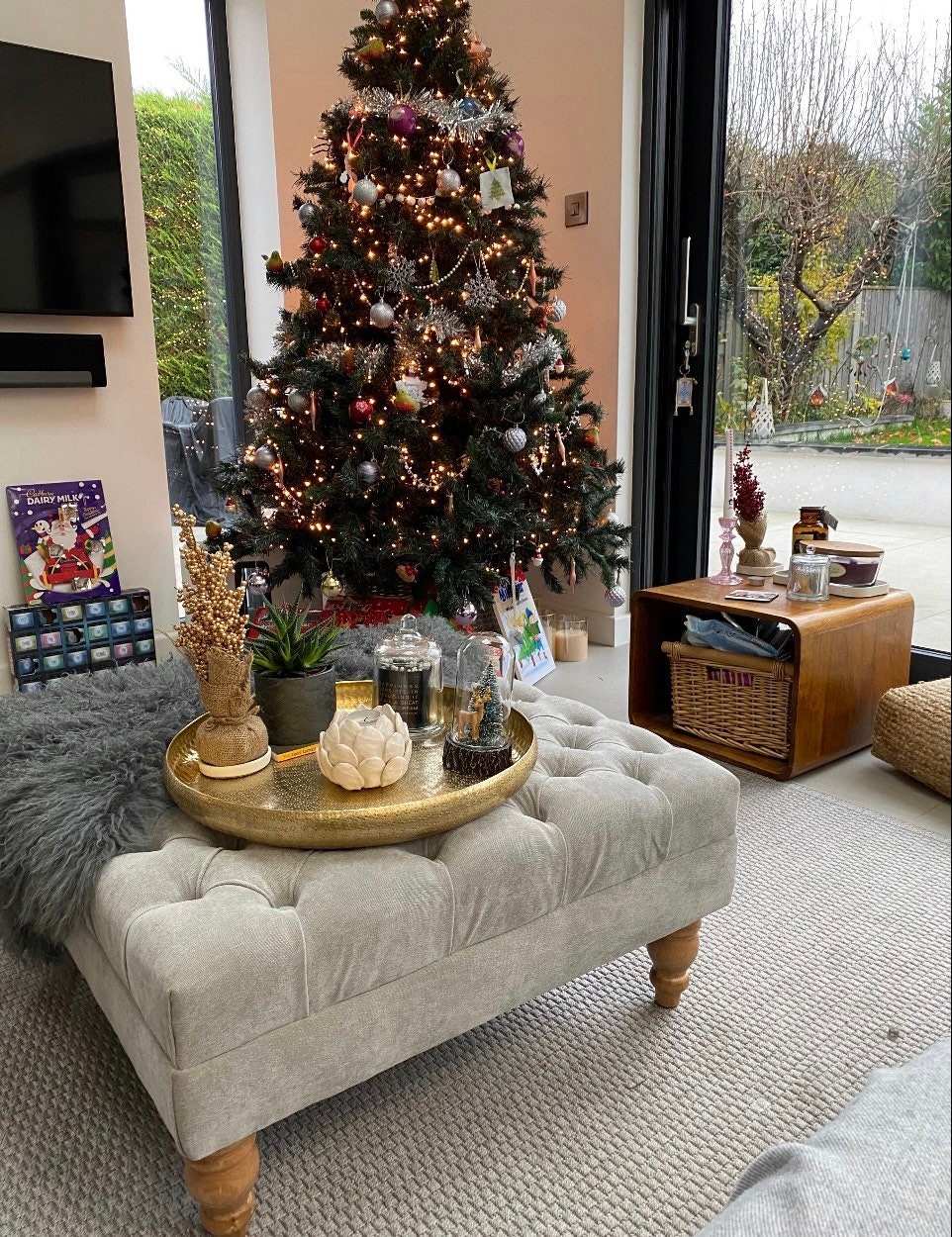 Christmas tree shop ottoman deals