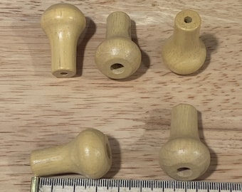 Roman Blind Wooden Acorn. Various pack sizes