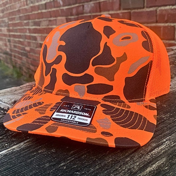 Duck Camo Hat Etsy