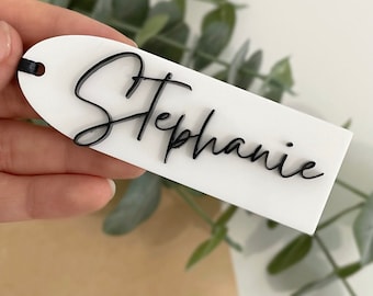 Personalized Stocking Christmas Tag, any occasion tag, basket gift tags, name tags, birthday gift tags