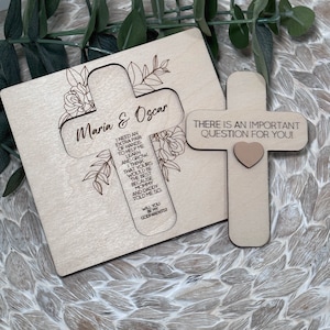 Cross Godparent proposal sign/ godmother / godfather proposal / gift proposal
