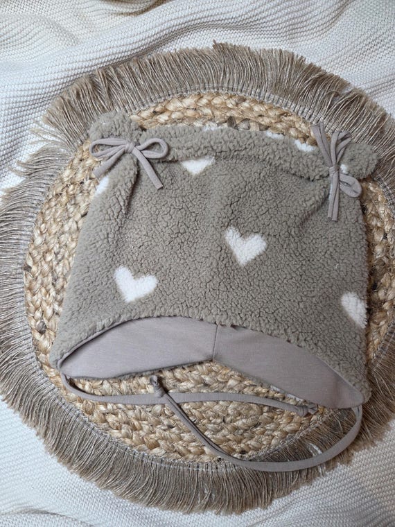 Kindermütze aus Teddystoff / Kinder Mütze // Öhrchen Mütze /  Baby Mädchenmütze // Jungenmütze // Unisex  Stoffauswahl // ku 33-55 cm
