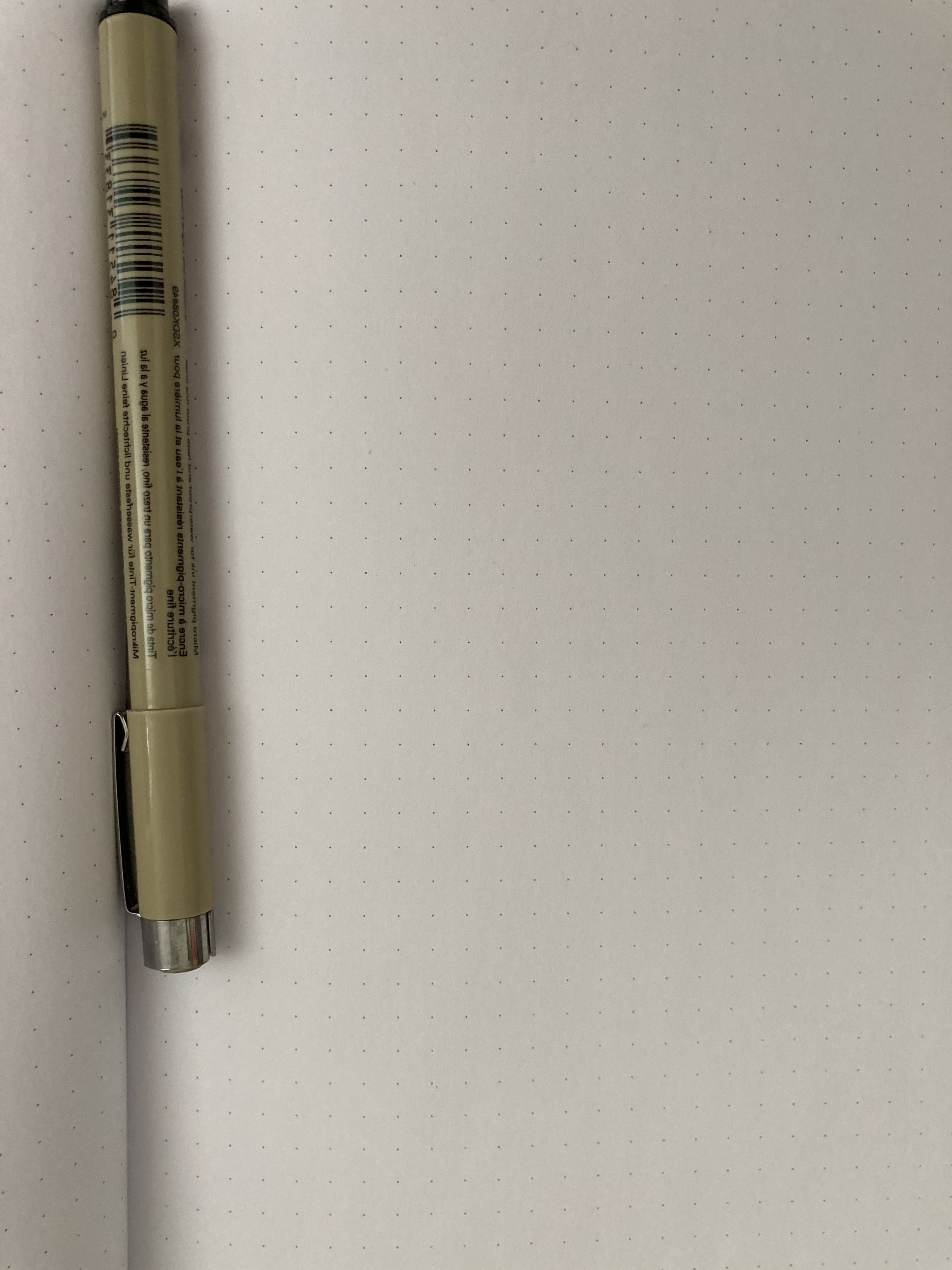 Notebook Dot Grid Journal Dot Grid Sketchbook Etsy