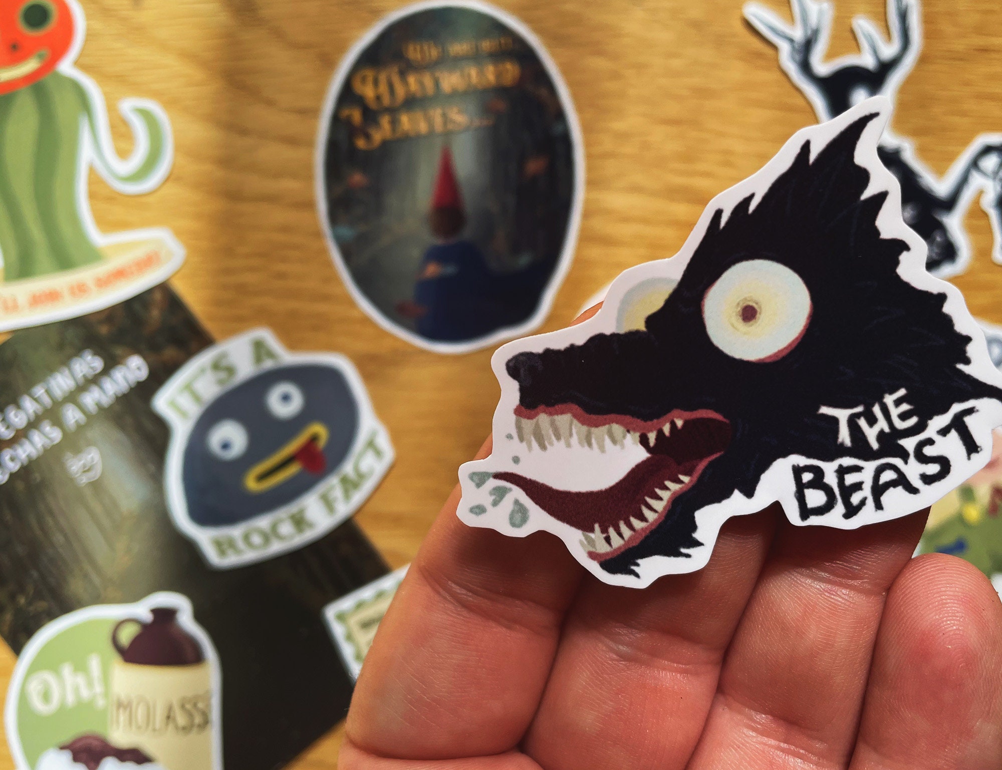 Over the Garden Wall Sticker Pack Beyond the Garden Etsy