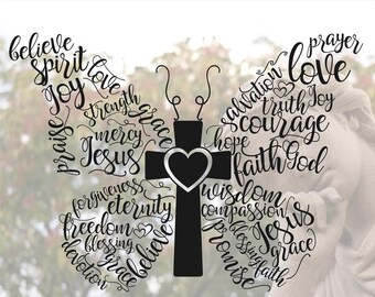 Free Free 146 Butterfly Cross Svg SVG PNG EPS DXF File
