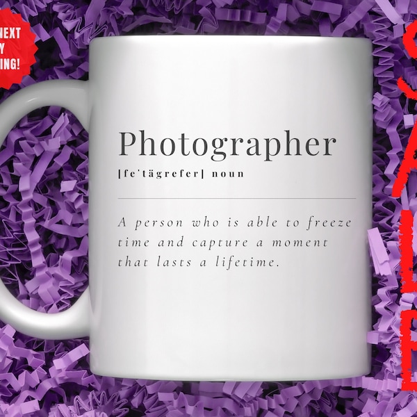 Photography Mug Etsy