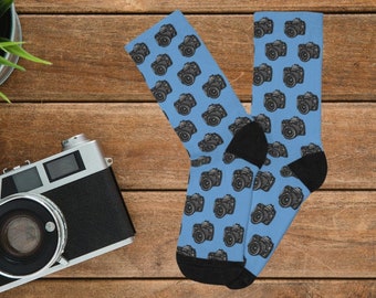 Camera Socks: Funny Photography Gift for Cameraman