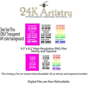 Spare Change, Tiktok Meme, Transparent Clear(no Background Color)text ...