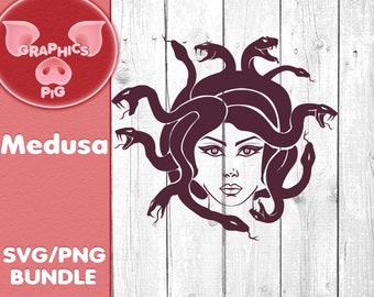 Medusa SVG, medusa png, medusa design file, medusa graphic file, medusa tumbler