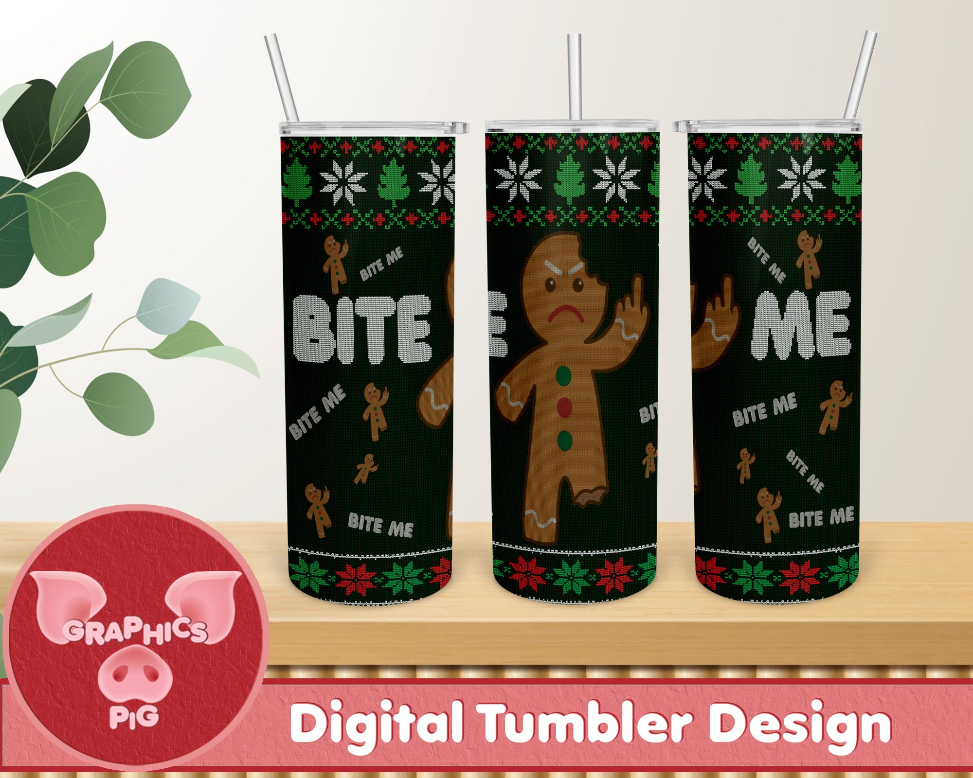 Skin Decal Wrap for Yeti Tumbler Rambler 30 oz Ugly Holiday Christmas  Sweater - Happy Holidays Sweater Red 01 (Tumbler NOT Included)