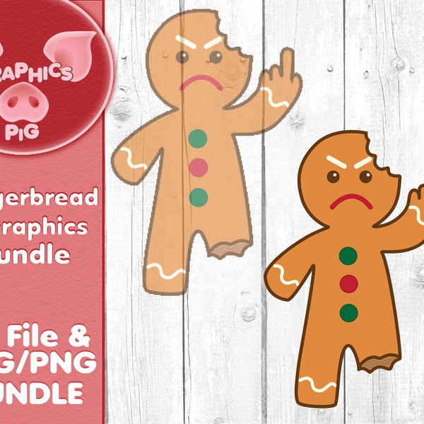 Gingerbread Man Christmas SVG,