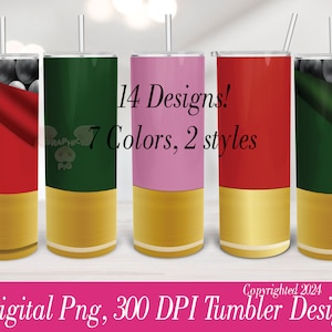 Shotgun Shell Tumbler PNG | 14 Designs | 20oz Skinny Wraps | Digital Sublimation Bundle