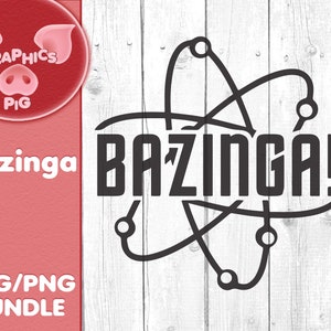 Bazinga svg, bazinga graphic, bazinga decal design, bazinga tshirt, bazinga tumbler, bazinga png clipart, Big Bang Theory Svg