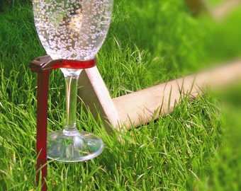 4 handsfree wijnglashouders (gerecycled plastic)