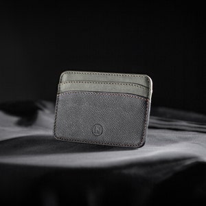 Men's and Women's Card Holder in Luxury Italian Leather: Epsom Calfskin / Saffiano Calfskin / Nappa Lambskin RFID Contactless Bank Card Protection image 7