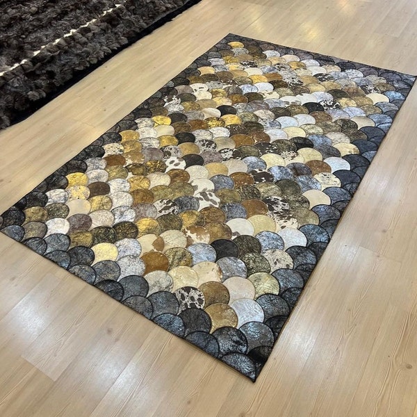 Cowhide Stair Runner Etsy