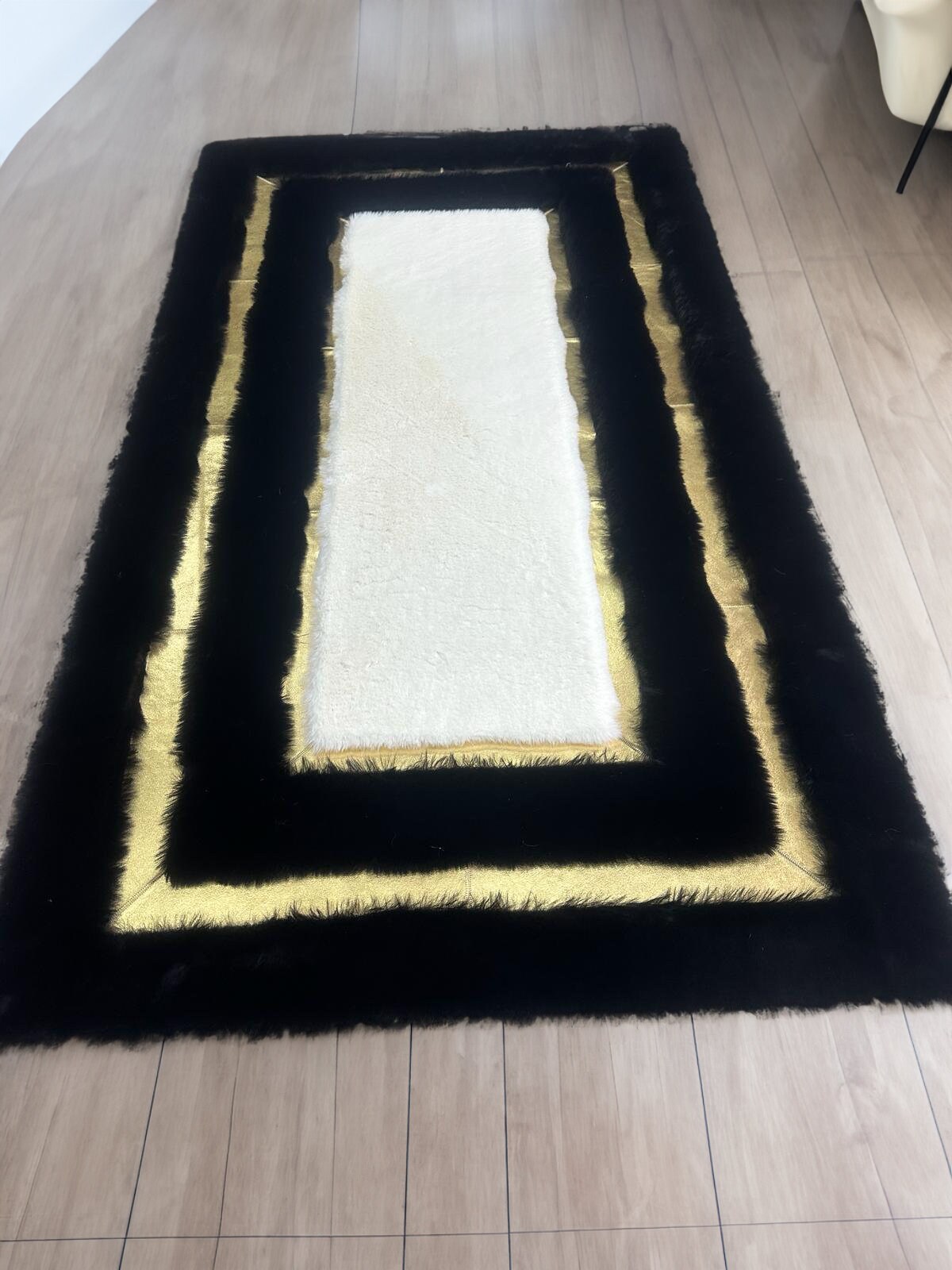 もふもふ！新品！Room no.8 ルームエイトブラック ボリュームギャザ Amazon.com: HOMORE Black Rug 8x10 Rugs for Living Room, Large