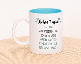 Papa Keramiktasse | Tasse für Väter | Papa Kaffeetasse | Geschenk für Papa | Vatertagsgeschenk | Geschenk zum Vatertag