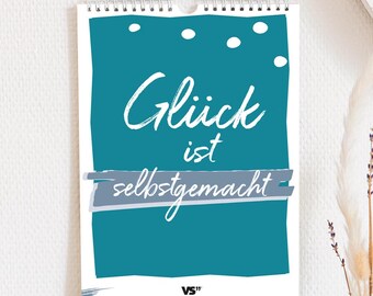 Craft calendar | Undated wall calendar | DIY calendar | Customizable wall calendar | Photo calendar