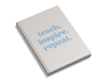 Teacher Planner 2026/27 - teach, inspire, repeat. | Teacher Planner | School Planner